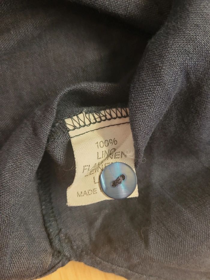 Chemise sans manches en lin - photo numéro 9