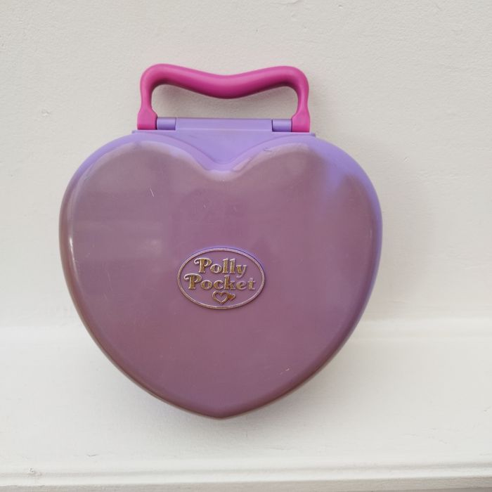 Grand cœur violet Polly pocket Bluebird - photo numéro 7