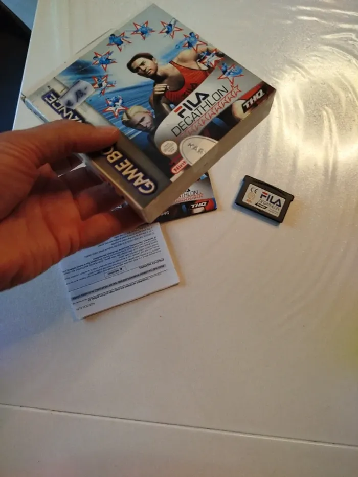 Game boy advance fila decathlon game gba Nintendo - photo numéro 4