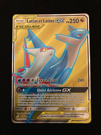 Carte Pokémon Latias Latios 169/181