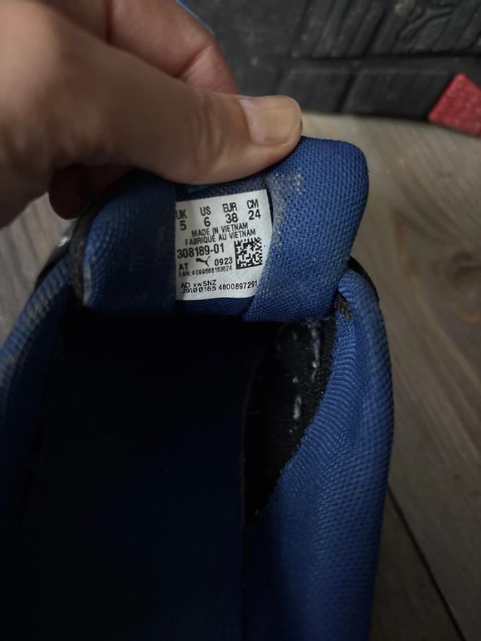 Baskets Puma BMW noires 38 TBE - photo numéro 4