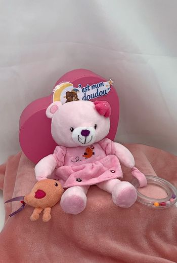 POM24 doudou ours pommette