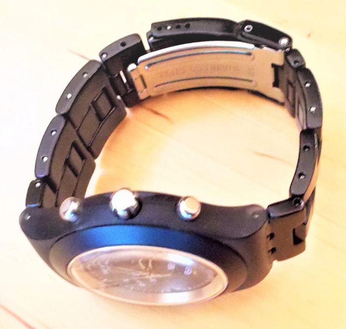 Montre SWATCH Sport "Full Blooded Smokey Black" - photo numéro 5