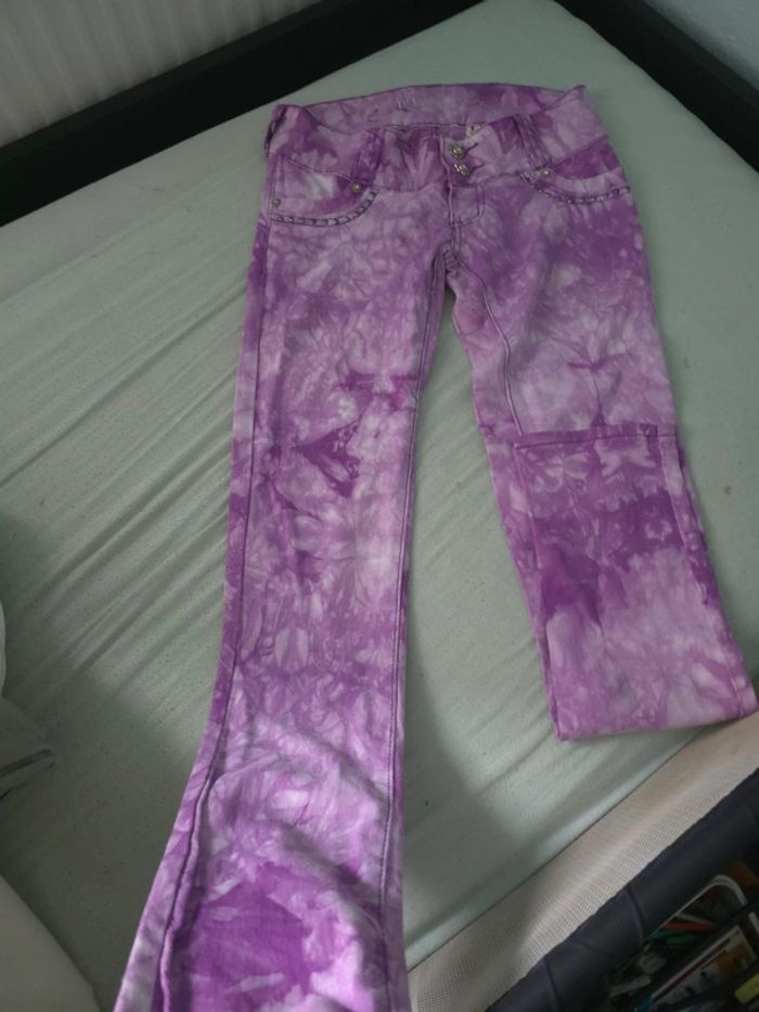 Pantalon jeans taille unique - photo numéro 2