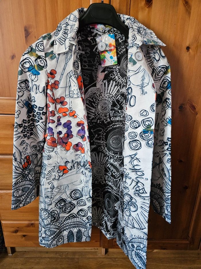 Manteau trench Desigual neuf