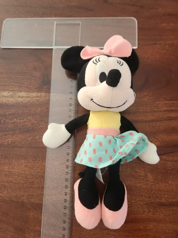 Peluche Disney Minnie Jupe Bleue 🧸 - photo numéro 3