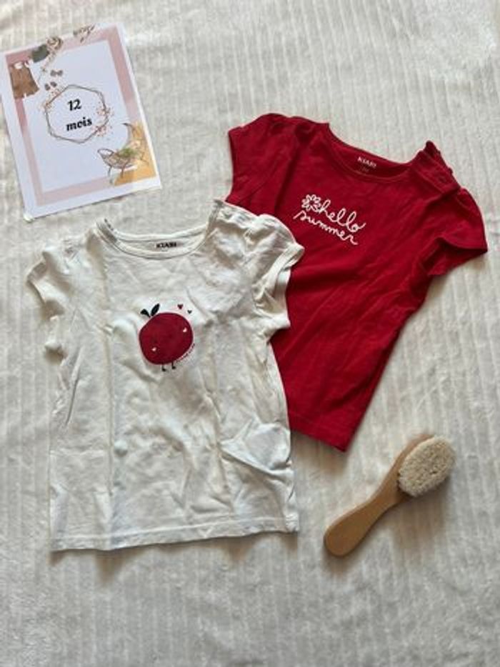 Lot T shirt Kiabi