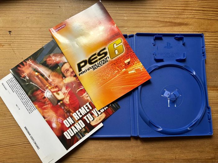 Boîte vide PlayStation 2 PES 6 avec notice - photo numéro 5