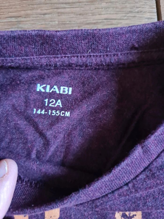 T shirt manches longue kiabi 12 ans - photo numéro 3