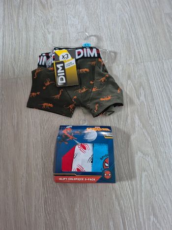 Boxers slips 6 ans