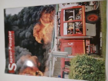 revue sapeur pompier Saône et Loire 2003