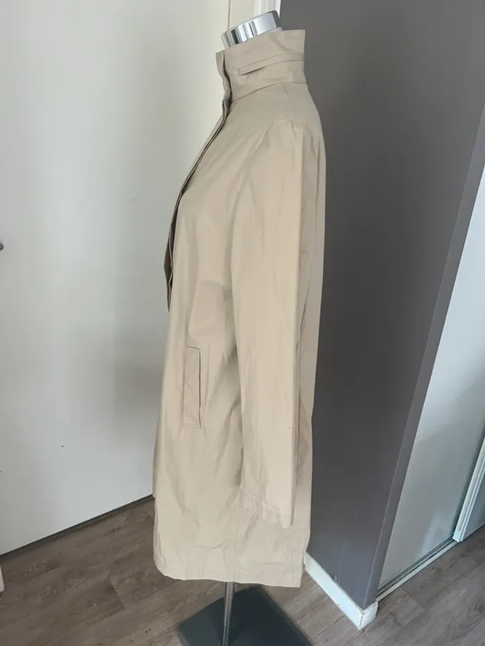 Burberry Imperméable veste trench-coat beige Femme taille L. - photo numéro 4