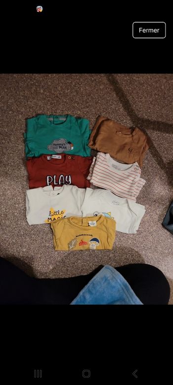 Maillot longues manches 3mois