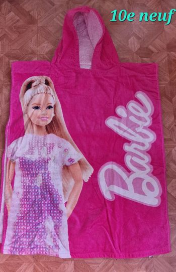 Poncho barbie neuf