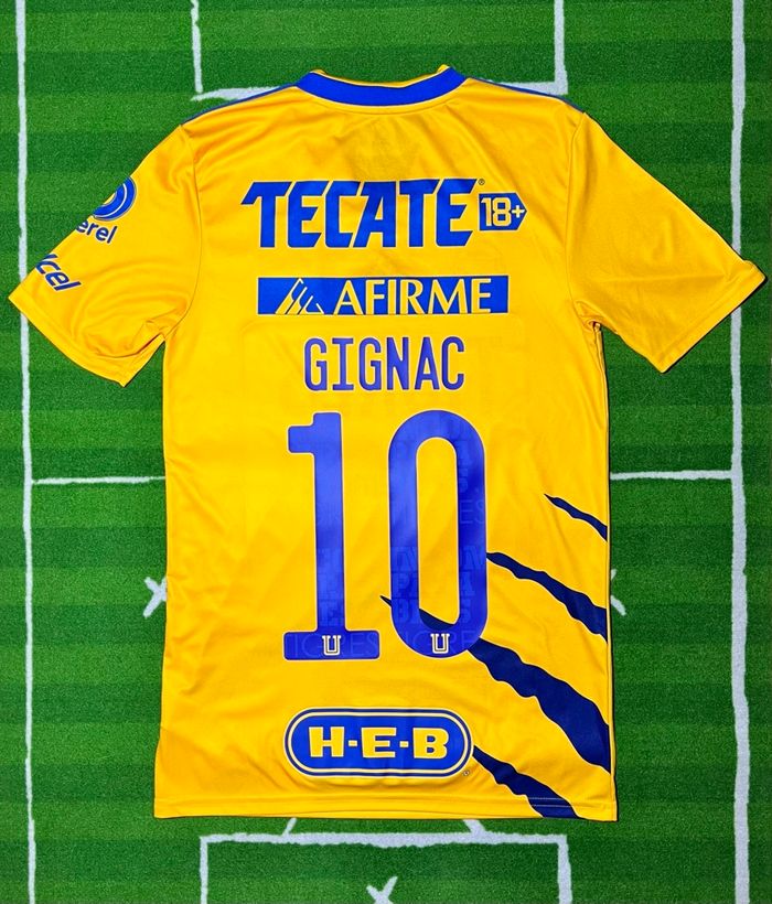 Maillot foot Tigres 🇲🇽 home 2021/22 Gignac