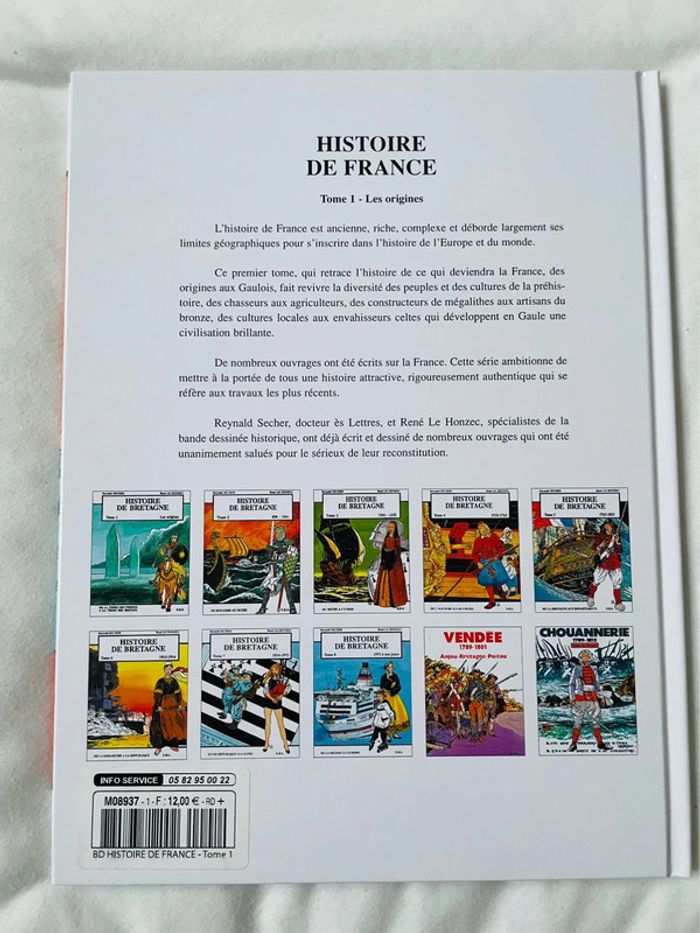 Livre BD Histoire de France Culture générale idée cadeau de noël - photo numéro 2