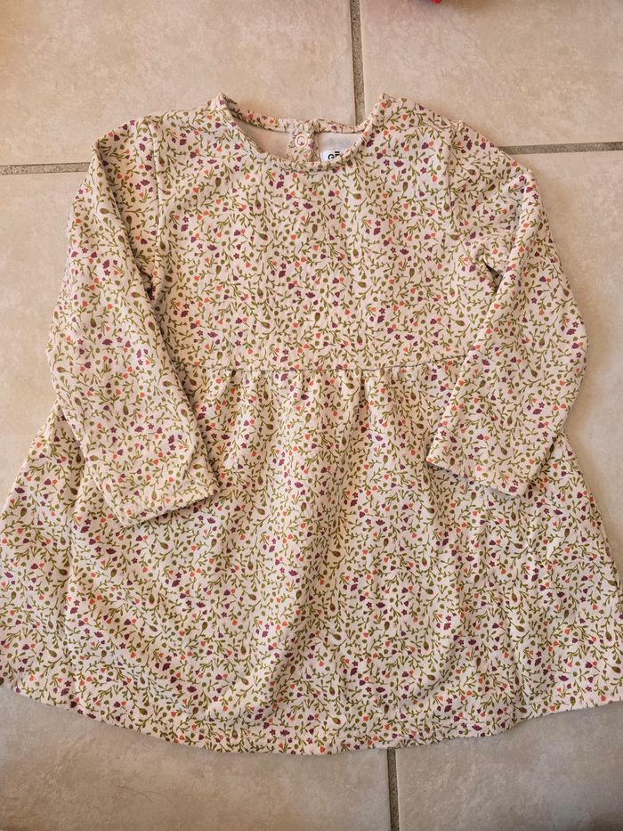 Robe fleuri hiver/ automne