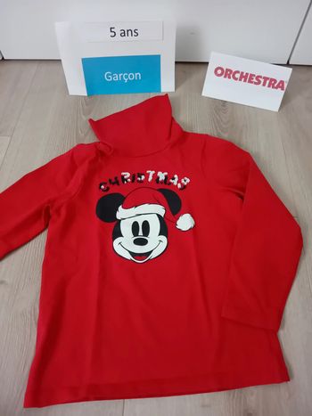 T-shirt ML garçon 5 ans Orchestra