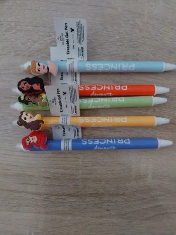 Lots stylos effaçable Princesse Disney