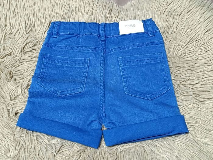 Short en jean bleu - photo numéro 3