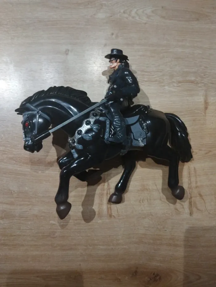 Zorro playmate toys 1997 cheval/horse