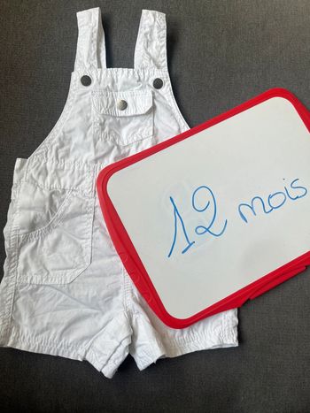 Salopette short Kiabi 12 mois