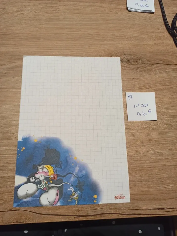 Feuille Diddl A5 201 0,70€