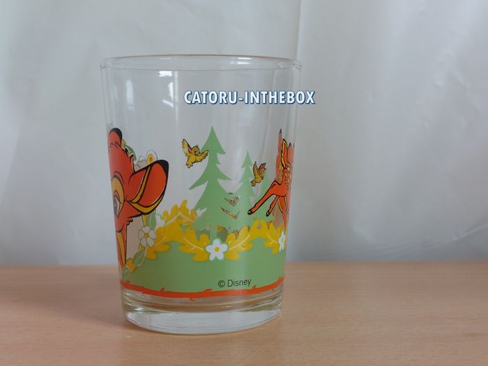 Petit Verre Vintage Disney Bambi & Panpan - photo numéro 4