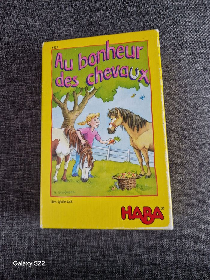 Jeu haba au bonheur des chevaux
