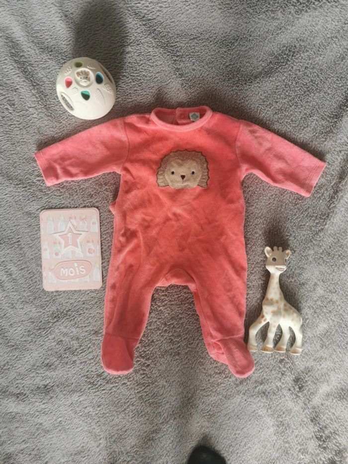 Pyjama polaire Tex 1 mois