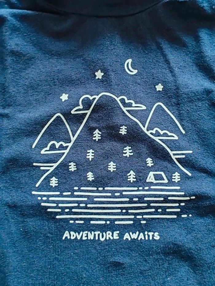 Tee shirt manches longues col roulé - photo numéro 2