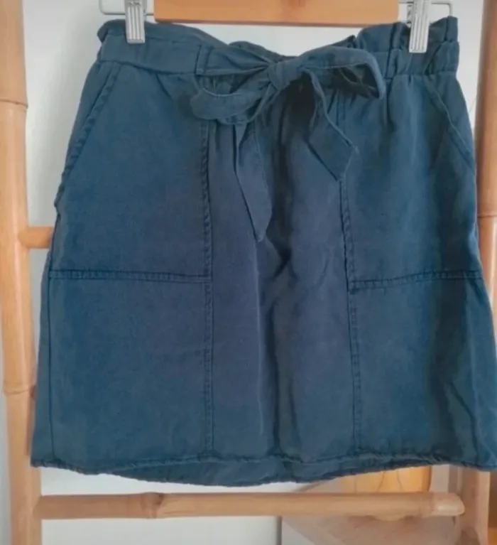 Jupe bleu Naf Naf - photo numéro 3