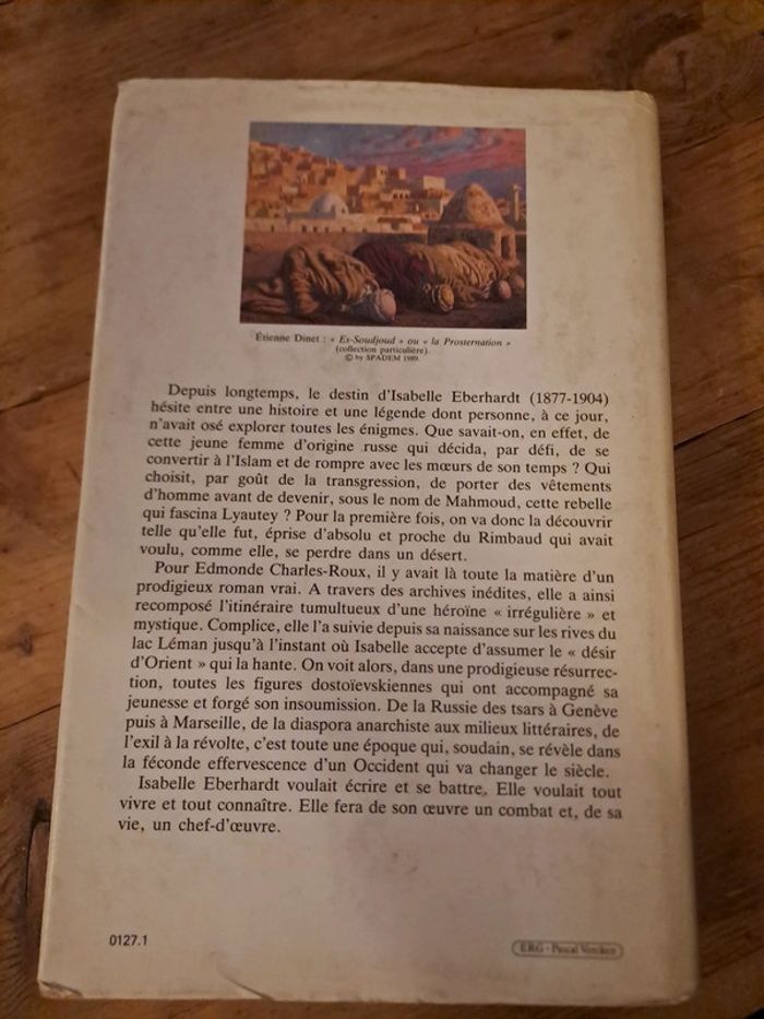 Livre Un Désir d'Orient, Edmonde Charles-Roux - photo numéro 2