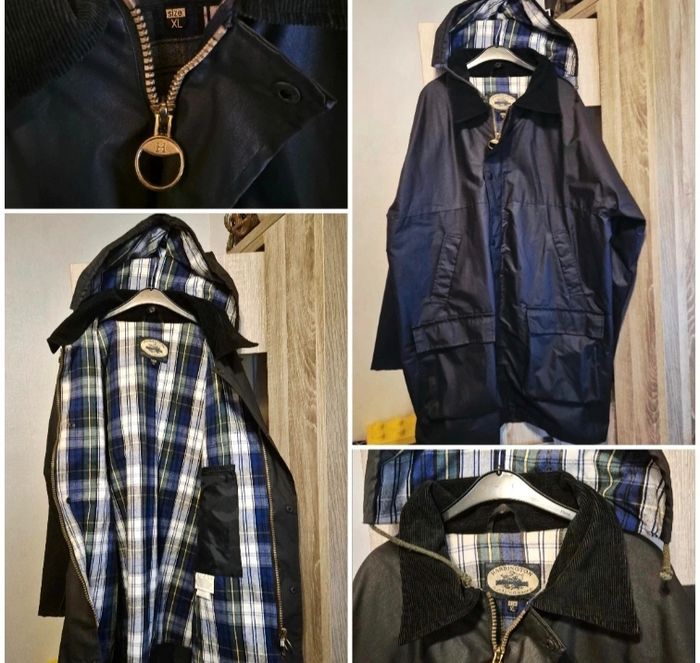 Manteau Harrington_ barbour Wax Jacket homme_taille XL