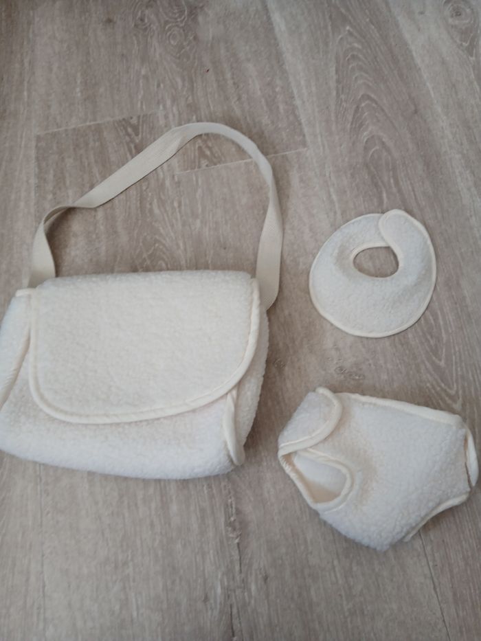 Jouet sac à langer pour poupon vertbaude - photo numéro 6
