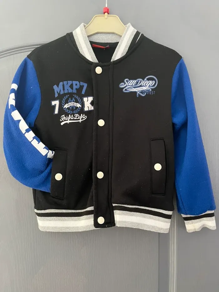 Veste teddy enfant – Tissaia