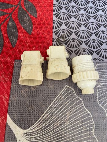 Lot de 3 douilles ampoules