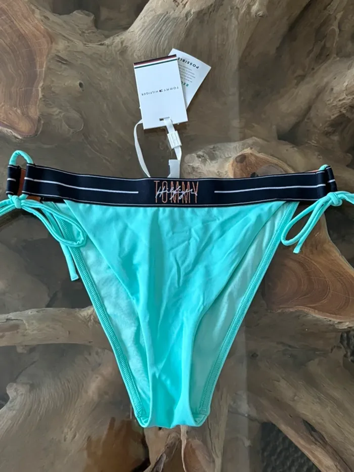 Bas de maillot de bain Tommy Hilfiger bleu turquoise S - photo numéro 2