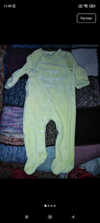 Très beau pyjama bébé e16