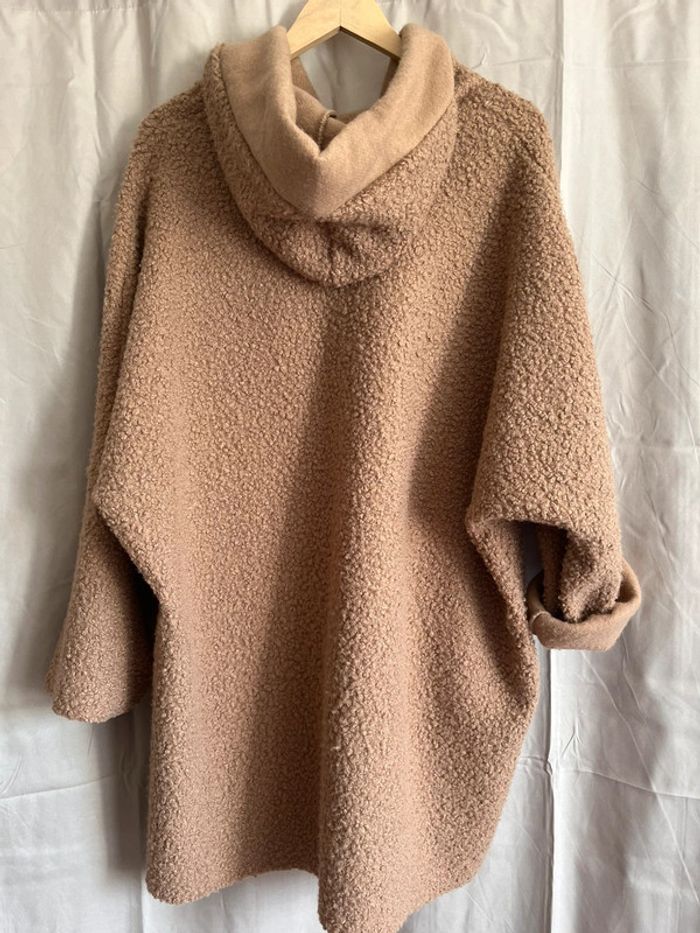 Manteau oversize bouclette TU - photo numéro 2