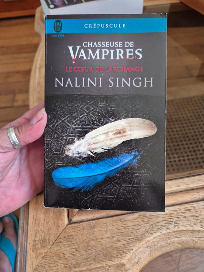 livre chasseuse de vampire de Nalini Singh - photo numéro 5