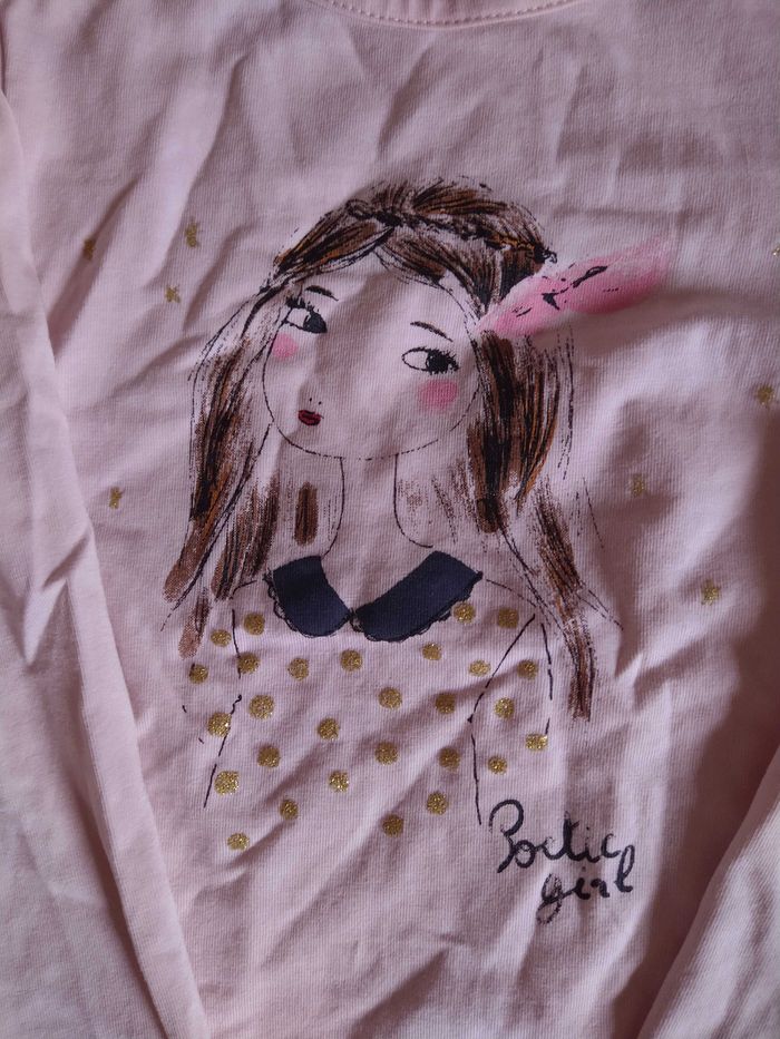 Maillot manches longues orchestra taille 4 ans (104cm) en très bon état - photo numéro 2