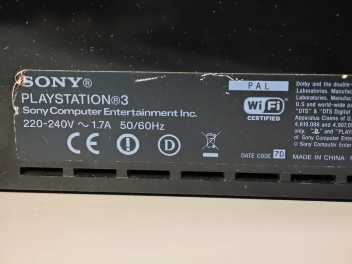 Console Playstation 3 40Go pour pièces - photo numéro 3