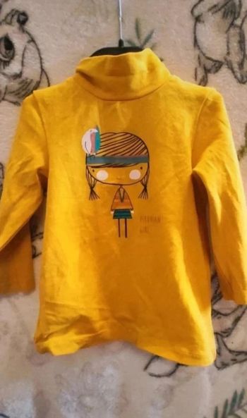 Haut a manche longue a col orchestra 18 mois