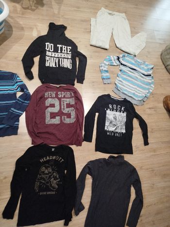 Lot sweat pull garçon 14 ans