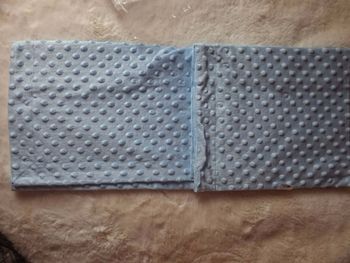 Couverture bébé bleu milky