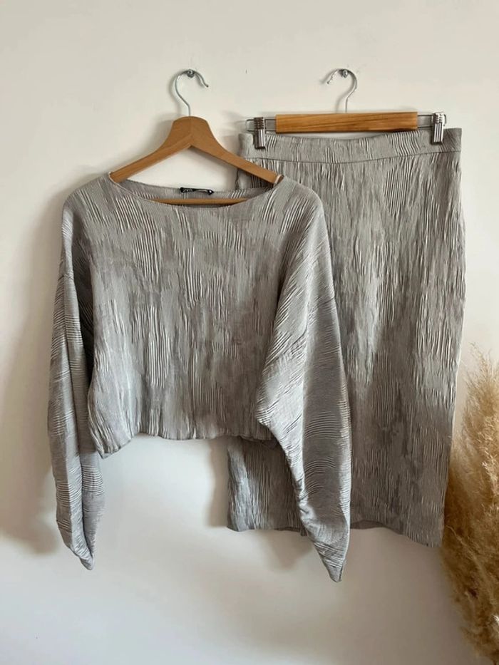 Ensemble gris Zara - photo numéro 2