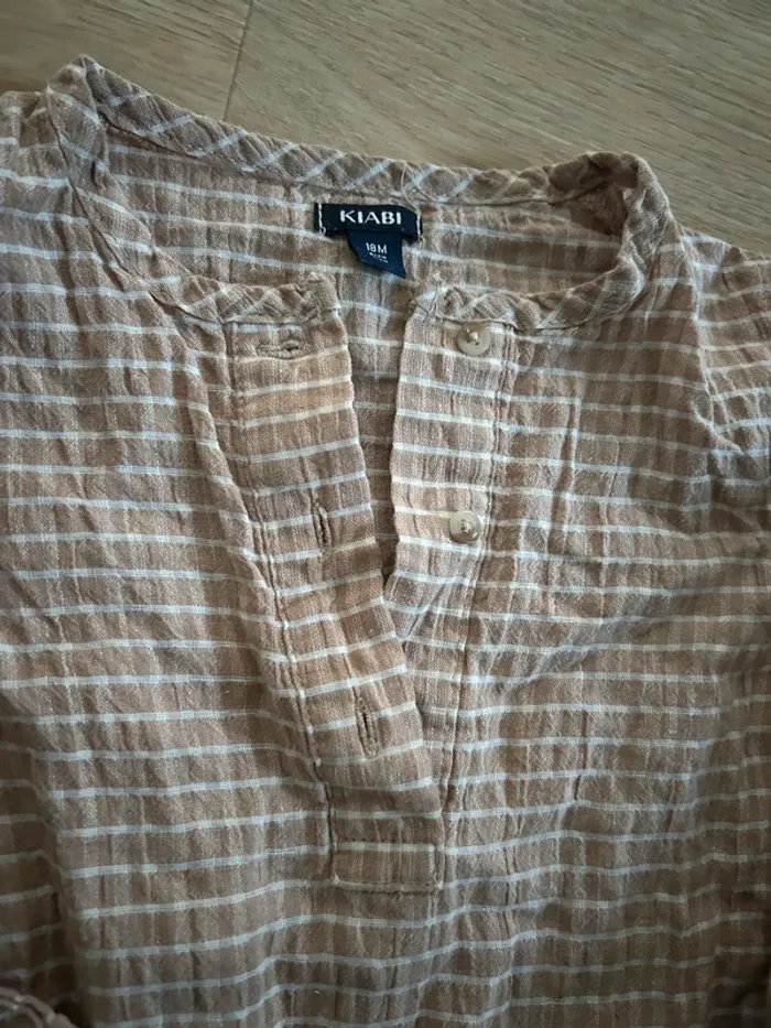 Joli body chemise bébé 18 mois - photo numéro 2
