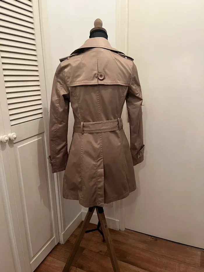 Veste - trench - camel - taille 36 - photo numéro 3