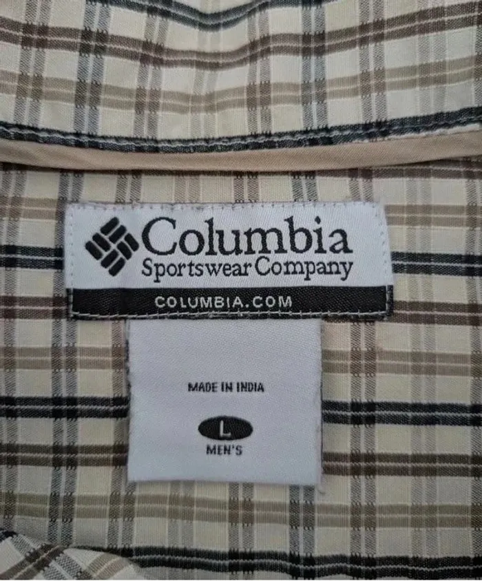Chemise d'été manches courtes - Columbia - taille L - photo numéro 4